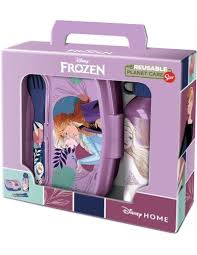 Boite Gouter 800ML + Gourde Aluminium 500ML Frozen