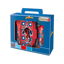 Boite Gouter 800ML + Gourde Aluminium 500ML Spider Man