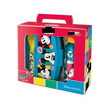 Boite Gouter 800ML + Gourde Aluminium 500ML Mickey