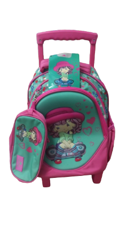 Cartable à Roulette 15" 2Pcs