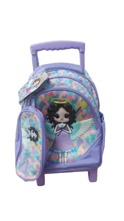 Cartable à Roulette 15&quot; 2Pcs