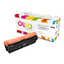Toner Laser OWA remanufacturée compatible HP CE740A - Noir -