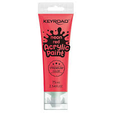 Peinture Acrylique 75ML Rouge