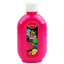 Bouteille de Peinture 300ML Rose Néon