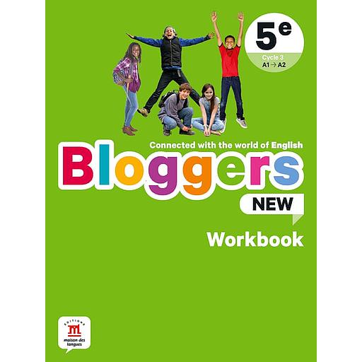 Anglais 5e Bloggers New - Workbook