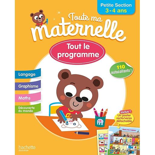 Tout ma maternelle Petite section - Avec 110 autocollants - NE 2024