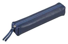 Trousse Slim Bleu 1 Compartiments
