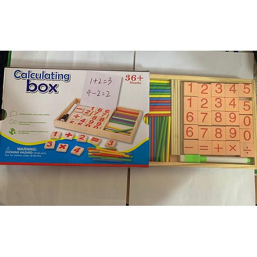 Jeux éducatif : Calculating box