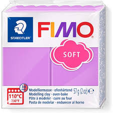 Pâte polymère Fimo Soft 57 G - Violet