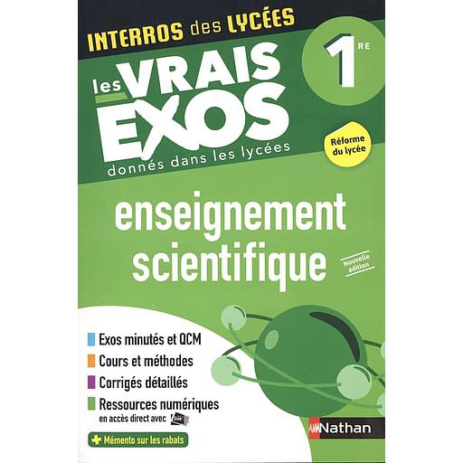Enseignement Scientifique 1re