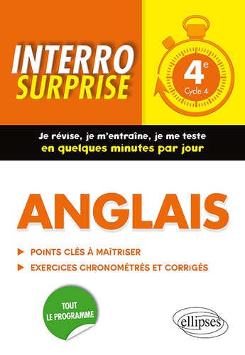 Anglais 4e Interro Surprise