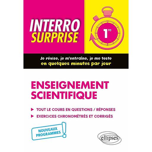 Enseignement scientifique 1re