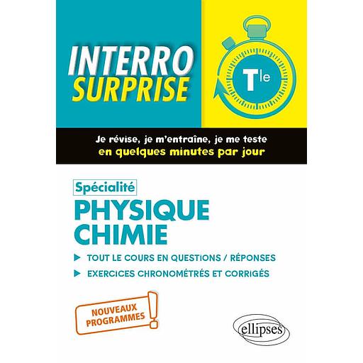 Spécialité Physique-Chimie Tle