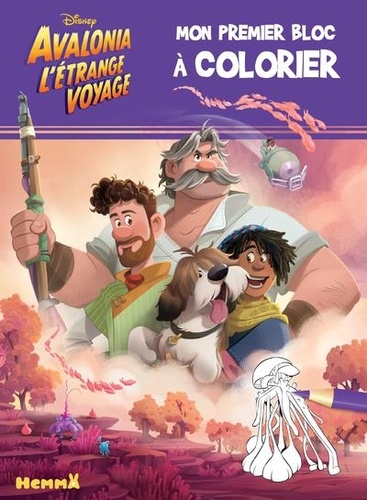 Mon premier bloc à colorier Avalonia l'étrange voyage