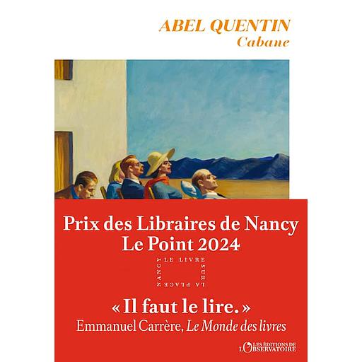 Cabane (Prix des Libraires de Nancy Le Point 2024)
