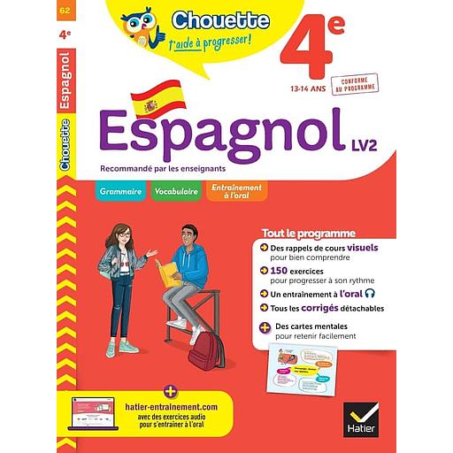Collection Chouette : Espagnol 4e - LV2