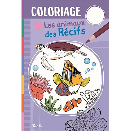 Coloriage - Les animaux des récifs