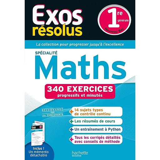 Maths Spécialité 1re générale