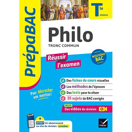 Philo Tronc commun Tle générale