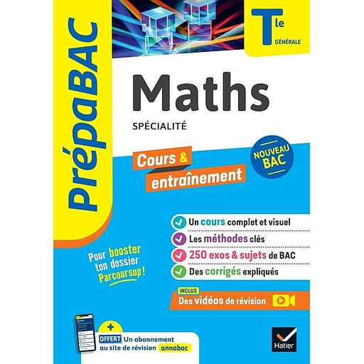 Maths Spécialité Tle générale