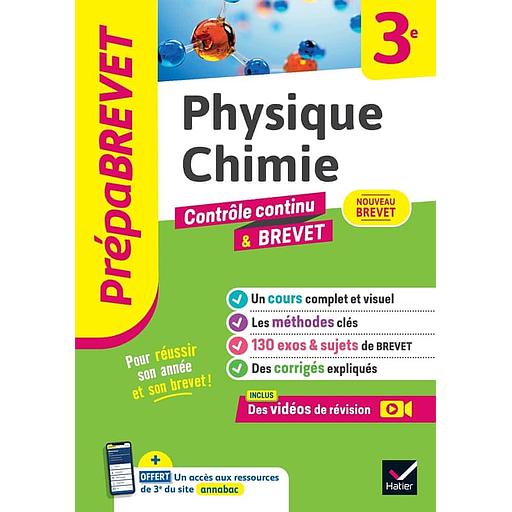 Physique Chimie 3e