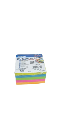 Post-it 12*45 autocollante différentes Couleurs Fluorescentes