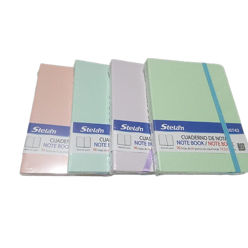 Carnet A6 Raye Papier Ivoire 80Grs 96 Feuilles