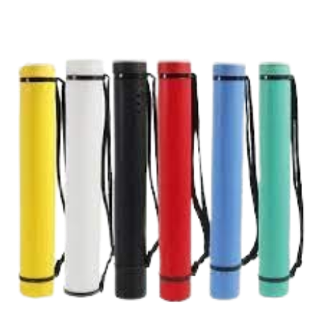 Tube Porte Plan télescopique en Plastique