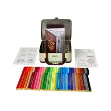 Mini Valise Avec 30 Connecteur Feutres à L'intérieur