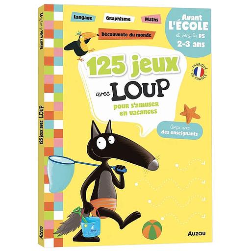 125 jeux avec Loup pour s'amuser en vacances