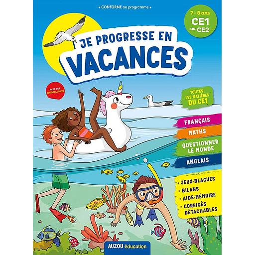 Je progresse en vacances du CE1 au CE2