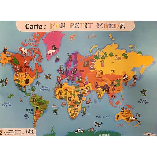 Carte: mon petit monde
