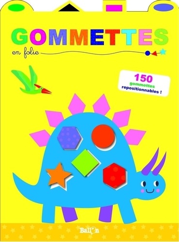 Dinosaure - + 130 gommettes repositionnables !