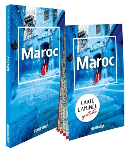 MAROC (GUIDE ET CARTE LAMINEE)
