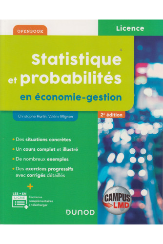Campus Statistique et Probabilités en Économie-gestion