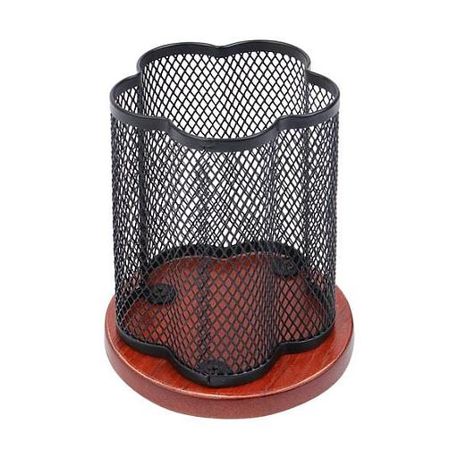 Porte Stylo Métal +Bois Ref :HY3509