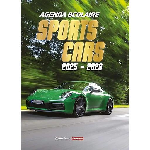 Agenda scolaire Sport Cars