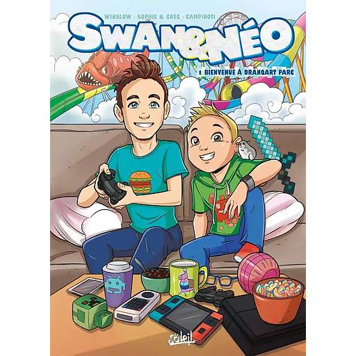 Swan Et Néo - Tome 1 - Bienvenue à Dranqart Parc