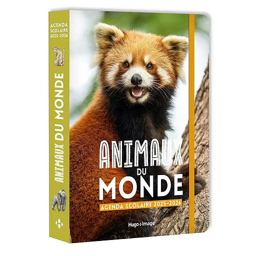 Agenda scolaire Animaux du monde