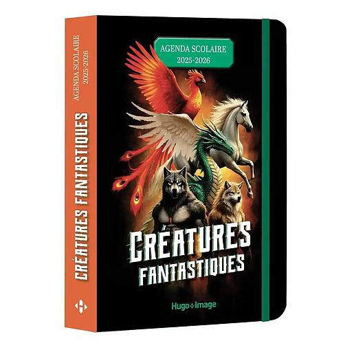 Agenda scolaire Créatures fantastiques