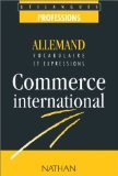 Vocabulaire et expressions techniques allemandes : commerce international