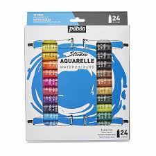 Etui de 24 Tubes  Aquarelle fine 12ml