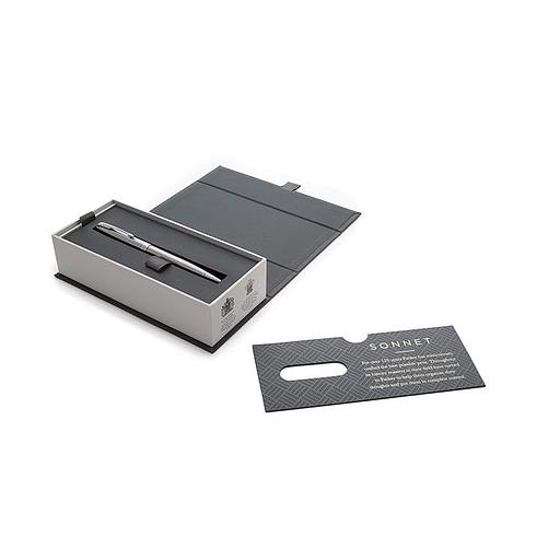 Stylo à bille Parker Sonnet CT en acier brossé