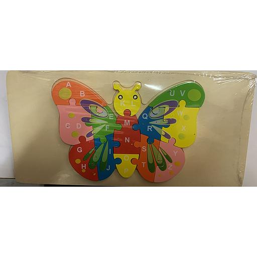 Jeux educatif : Puzzle alphabet en bois Animals