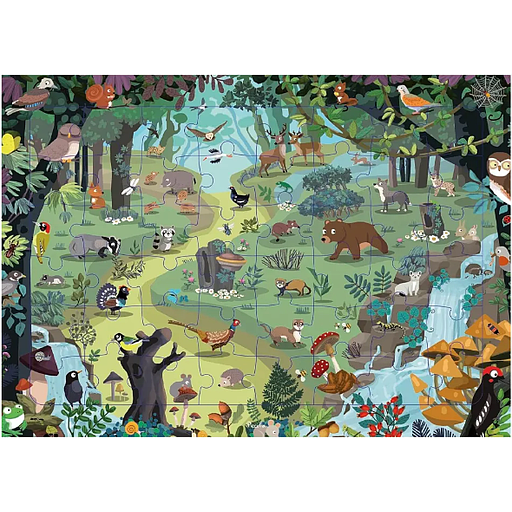 PUZZLE 48 PIECES - LA FORET