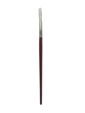 Pinceau Arte Rond N°12 Manche Long Marron