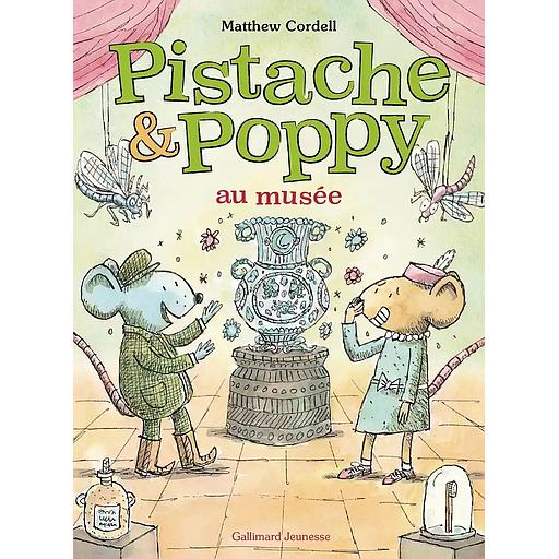 Pistache et Poppy au musée