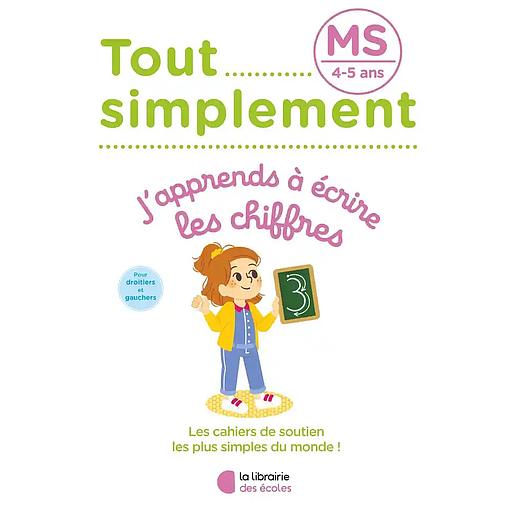 J'apprends à écrire les chiffres MS