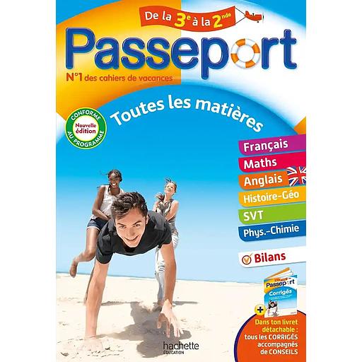 Passeport Toutes les matières de la 3e à la 2de