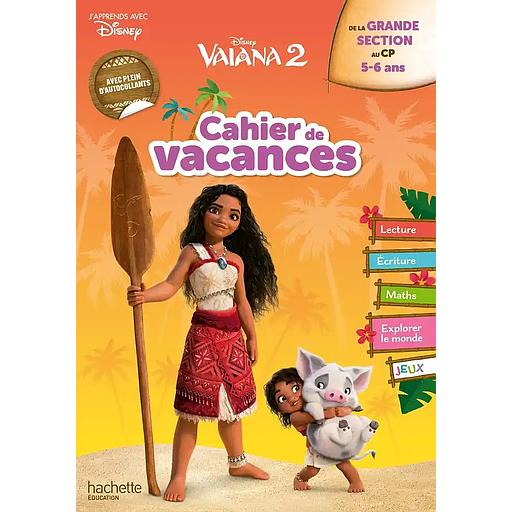 Cahier de vacances Vaiana 2